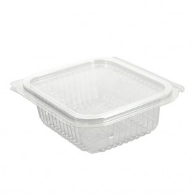 Envases PLA transparente con tapa 250cc. HASTA FIN DE STOCK