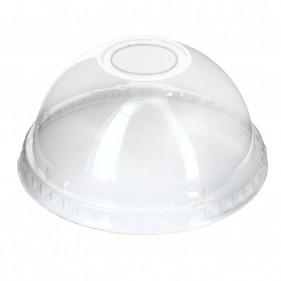 Dome lid with hole for glasses (9.5Ø)