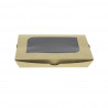Kraft salad bowl with window and elongated (730cc)