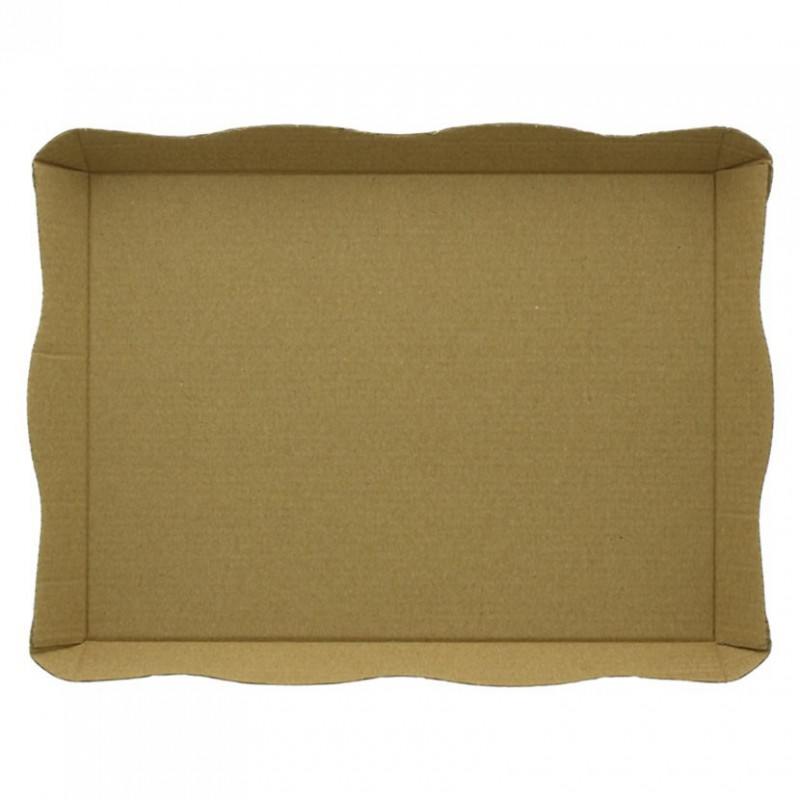 Grandes bandejas de menu de papelão kraft Grandes bandejas de menu de papelão kraft