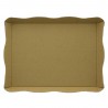 Large kraft cardboard menu trays