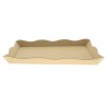 Large kraft cardboard menu trays
