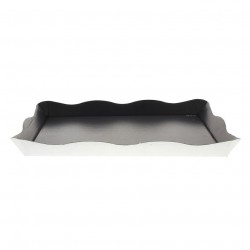 Grands plateaux menu en carton noir
