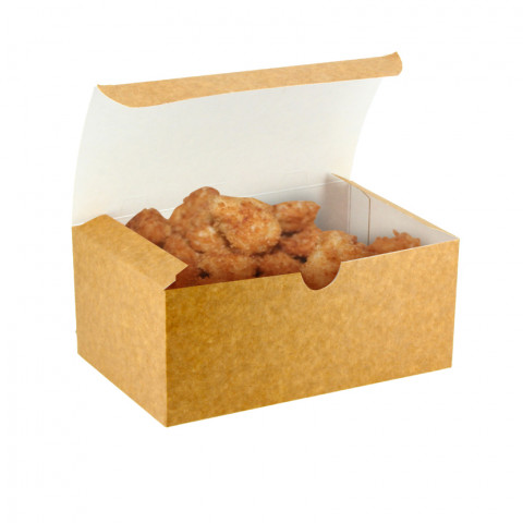 Kraft boxes for medium and self-assembling fries