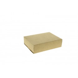 Cajas para llevar croquetas de cartón kraft (12 unidades)