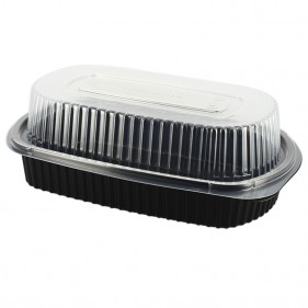 Tapa alta para envase negro ovalado (770cc)