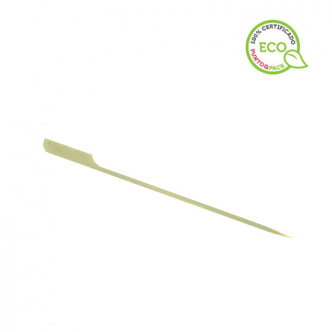 Palillos para brochetas estilo bastón 18cm