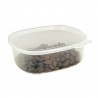 Reusable PP containers with safety closing lid (500cc)