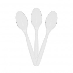Transparent plastic ice cream scoops 12.5 cm