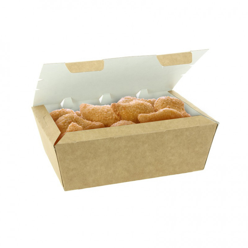 Contenitore per porzioni di fritti e panini (1400cc) Contenitore per porzioni di fritti e panini (1400cc)