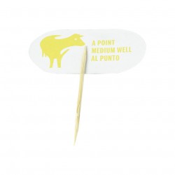 Espetos de madeira para cozinhar - Ao ponto
