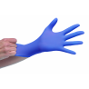 Guantes de nitrilo azul talla S