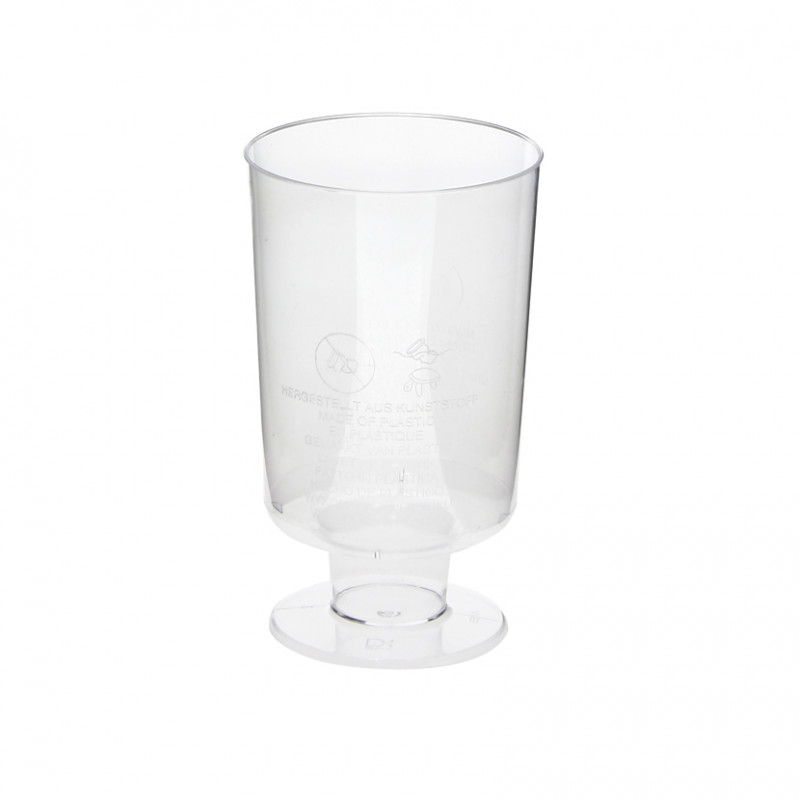 Bicchiere da vino trasparente (150 ml)