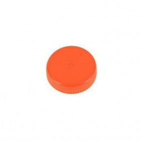 Tapón de seguridad color naranja para botellas PET