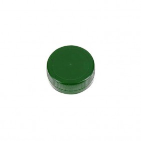 Tapón de seguridad color verde para botellas PET