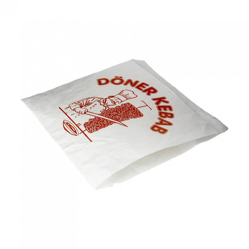 Envelope anti-gordura especial para espetadas com abertura dupla Envelope anti-gordura especial para espetadas com abertura dupla