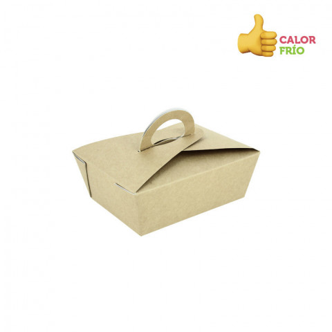 DOGGY BAG KRAFT CON LAMINADO ANTIGRASA 750CC