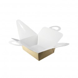 Doggy bag Kraft con laminado antigrasa (750cc)