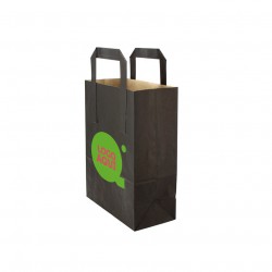 Bolsa papel mediana frutas y verduras
