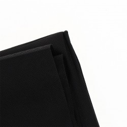 Manteles color Negro Novotex (100x100cm)
