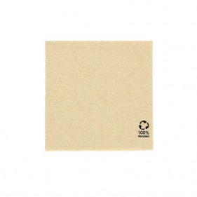 Servilleta de papel bioeco kraft PP 25x25cm. Hasta fin de stock