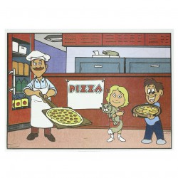 Envase Cartón Kraft Sandwich Sencillo