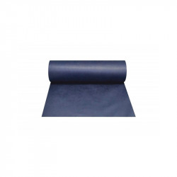Toalhas de mesa em rolo na gama Novotex azul escuro (pré-cortadas)