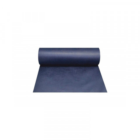 Toalhas de mesa em rolo na gama Novotex azul escuro (pré-cortadas)