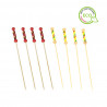 Palillos para brochetas perlas de colores 11cm