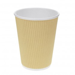 Vasos de cartón doble pared corrugado