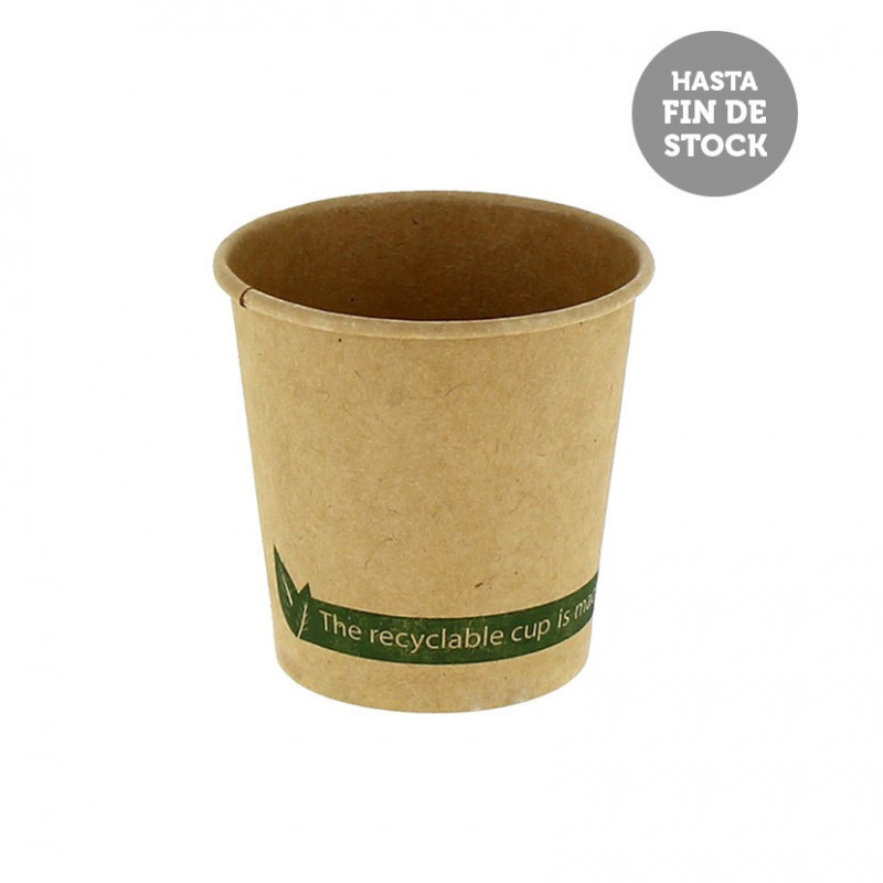 Vasos de cartón ECO kraft para café Vasos de cartón ECO kraft para café