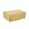 CAJAS DE CARTON KRAFT MICROCANAL MEDIO MENU 2 DIVISIONES