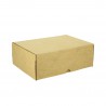 Half menu microchannel kraft cardboard boxes (2 divisions)
