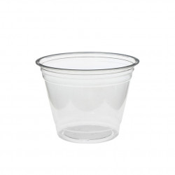 Recyclable PET dessert cups