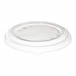 TAPA PLA ENSALADERA COMPOSTABLE 1300ML 185MM
