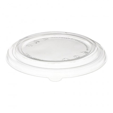 PLA TAMPA SALADEIRA COMPOSTÁVEL 1300ML 185MM