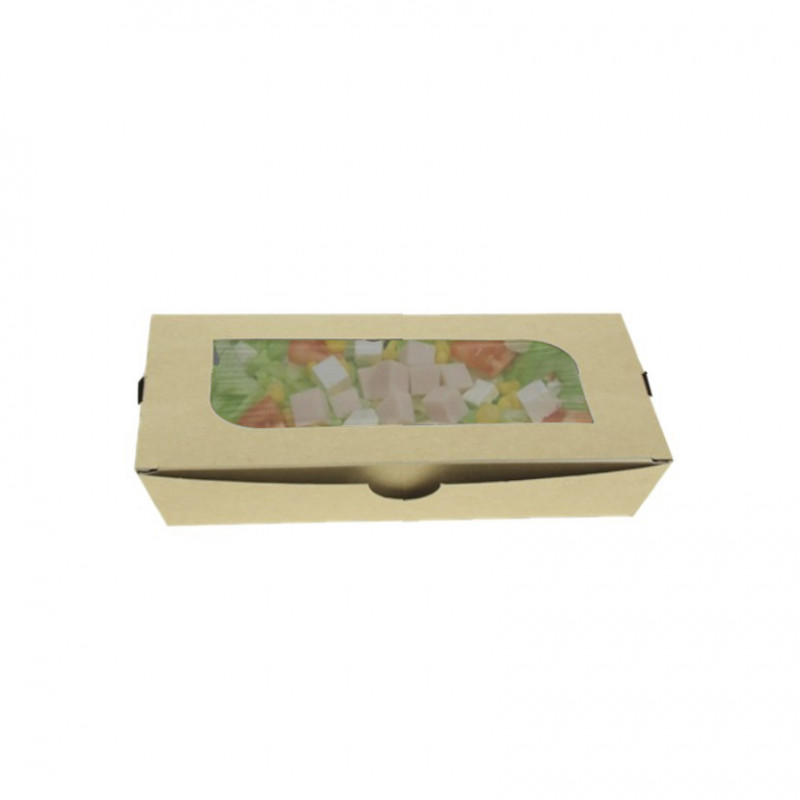 Insalatiera Kraft con finestra e allungata (480cc) Insalatiera Kraft con finestra e allungata (480cc)