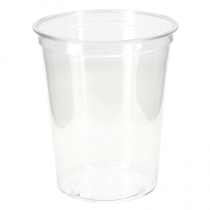 Extra large recyclable PET cups (950ml) Extra large recyclable PET cups (950ml)