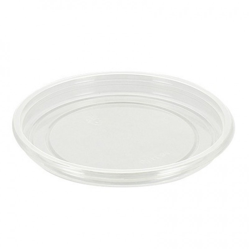 Flat lid for extra large PET cups (11.5Ø)