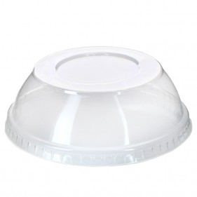 Dome lid for extra large PET cups (11.5Ø)