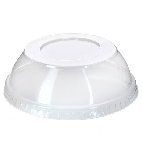 Tapa cúpula para vasos PET extra grandes (11,5Ø)