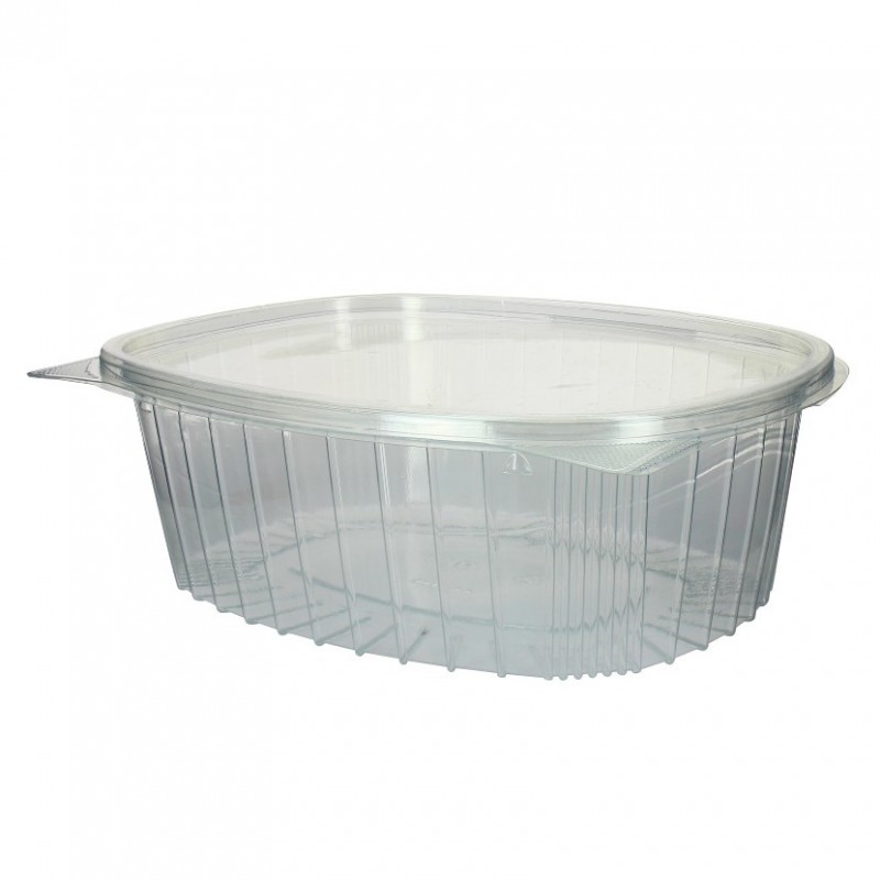 Envase Rectangular OPS con tapa 2000 cc Envase Rectangular OPS con tapa 2000 cc