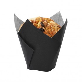 Black silicone baking paper