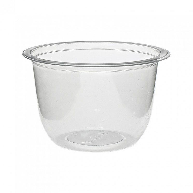 Pote RPET transparente tripots (300cc)