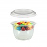 Pote RPET transparente tripots (300cc)