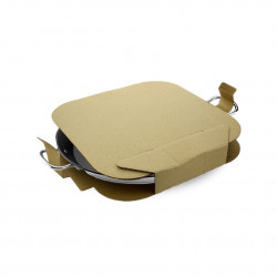 Pliego Antigrasa Cuadros Negros 31x38cm