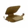 Kraft colored pan holder (33 x 33 x 5cm). Until end of stock.