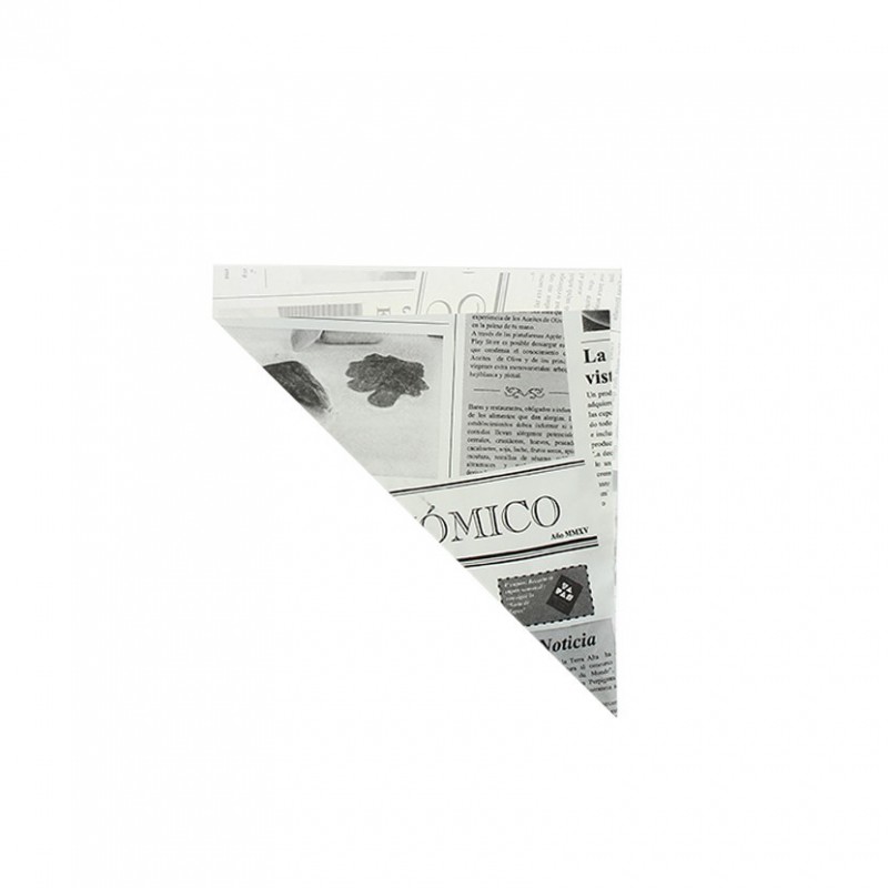 Cone de papel anti-gordura Times para batatas fritas pequenas Cone de papel anti-gordura Times para batatas fritas pequenas