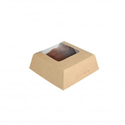 CAJA TARTA H15 BIO KRAFT 23X23X15 CMS ALTURA