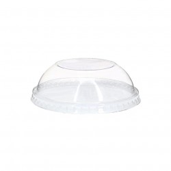Tampa cúpula PET para pote de sorvete (7,7Ø)